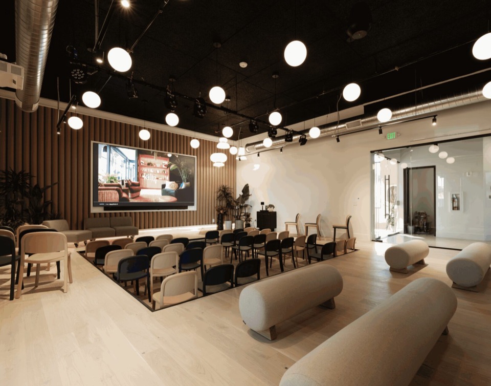 El interior de Kiln St. George, el espacio de coworking donde se construye Tandem